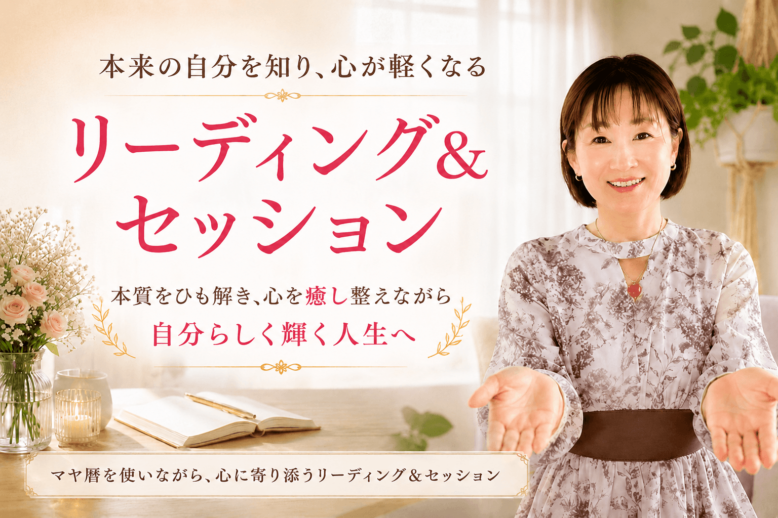 本来の自分へ戻る リーディング＆セッション